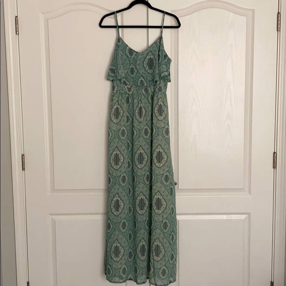 Max dress with paisley type print.